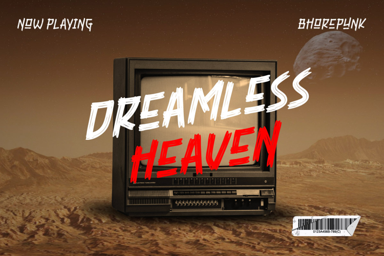 Preview of BHORE PUNK Font