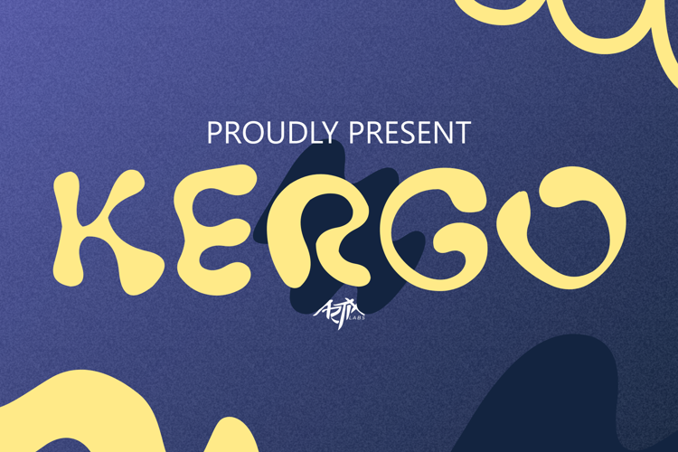 Preview of KERGO Font