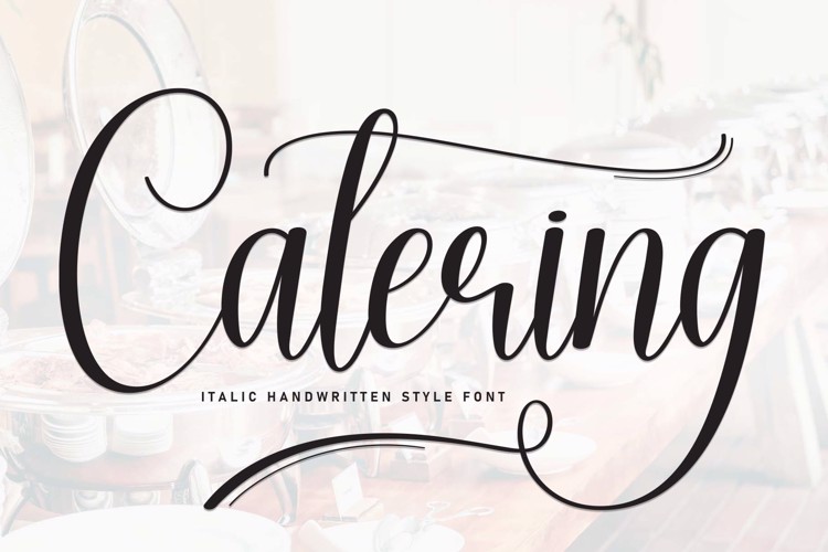 Catering Font