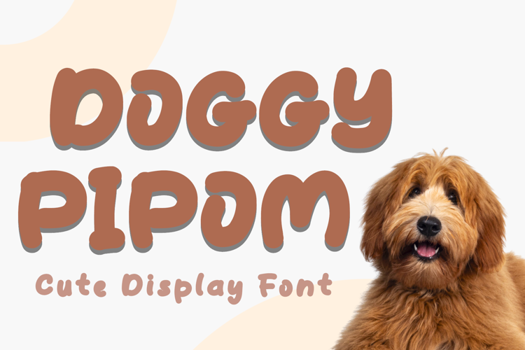Preview of Doggy Pipom Font