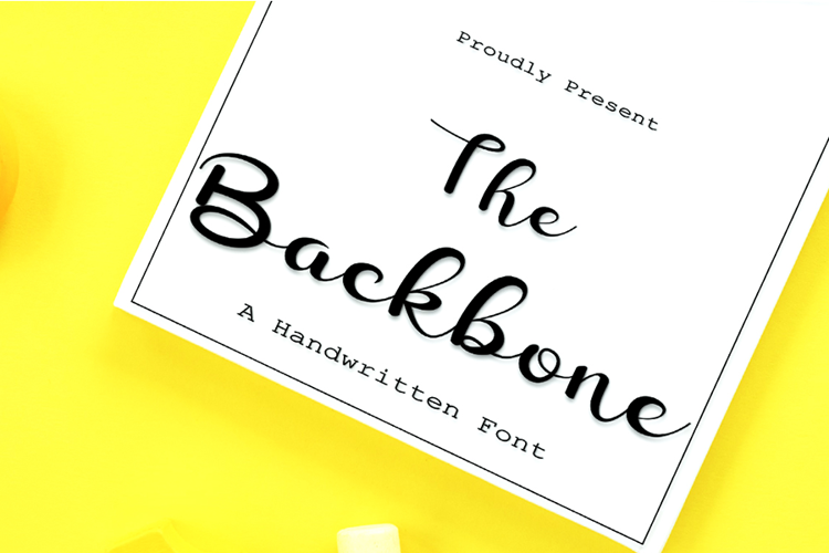 Backbone Font