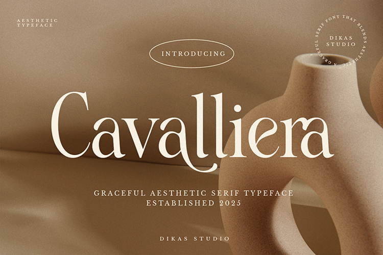 Preview of Cavalliera Font