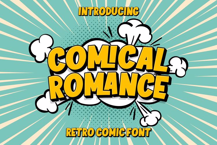 COMICAL ROMANCE Font