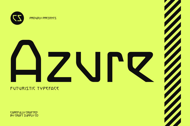 CS Azure Font