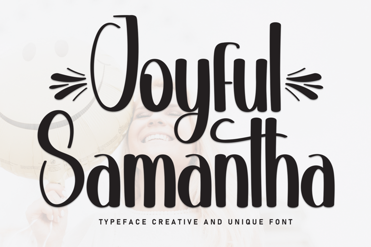 Preview of Joyful Samantha Font
