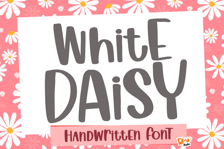 White Daisy Font