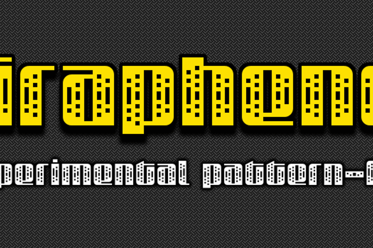 Graphene Font