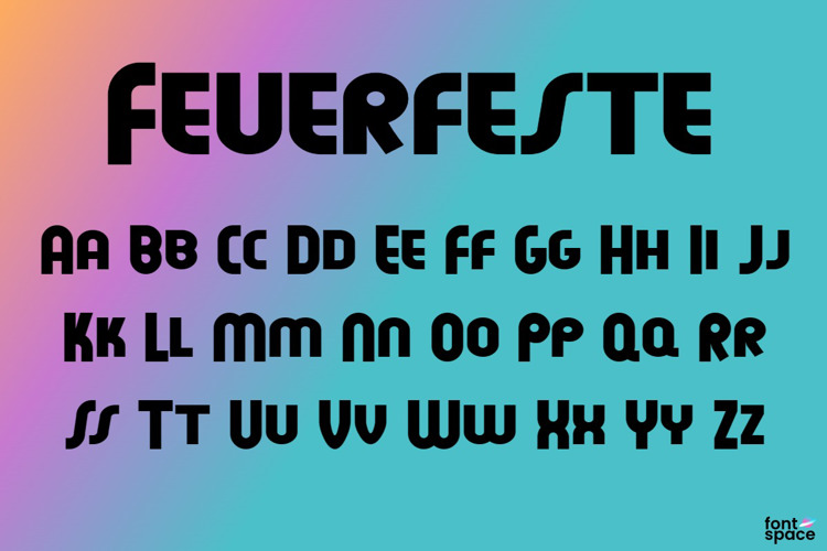 Feuerfeste Font