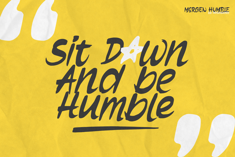 Morgen Humble Font