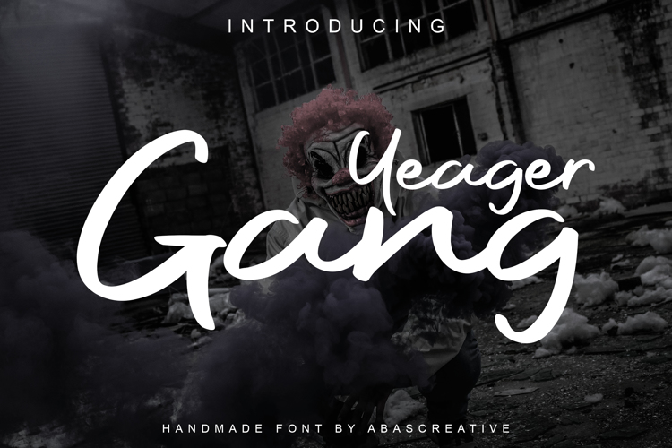 Yeager Gang Font