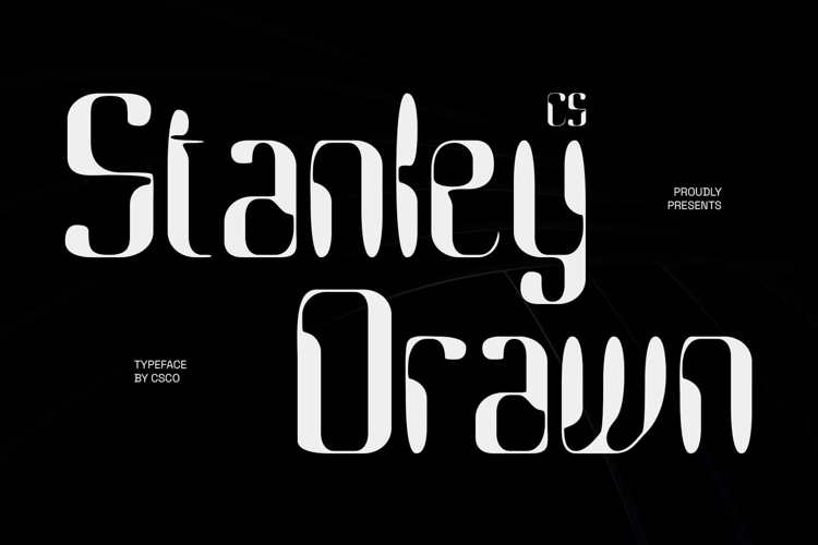 Preview of CS Stanley Drawn Font