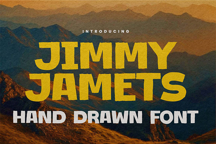 Jimmy Jamets Font