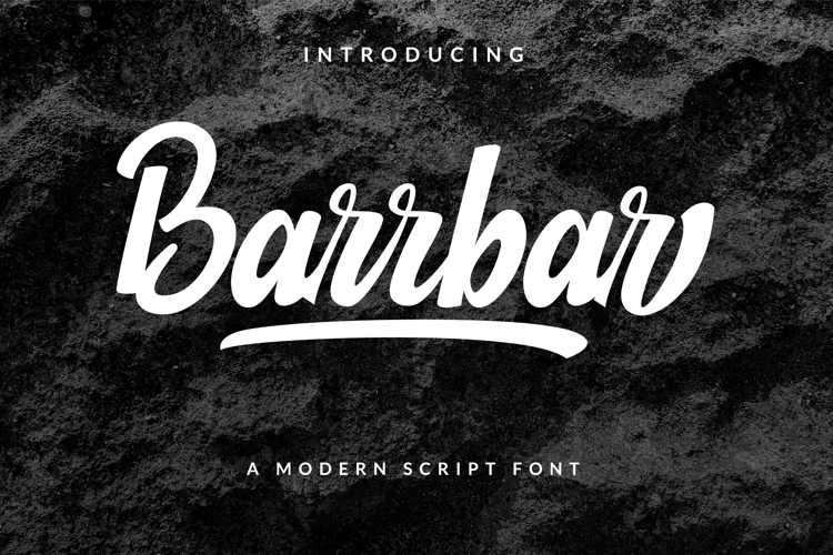 Barrbar Font