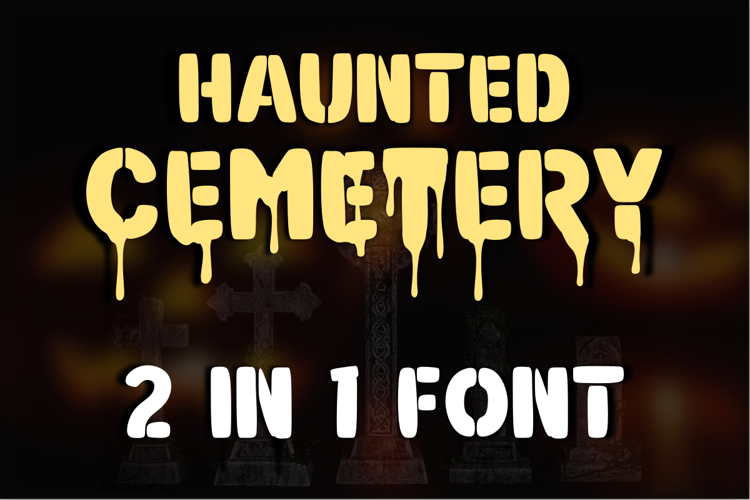 Haunted Cemetery Font