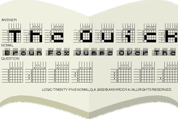 Logic twenty-five Font