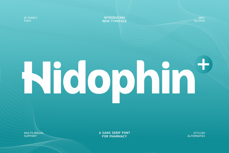 Preview of Hidophin Font