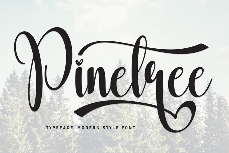 Preview of Pinetree Font