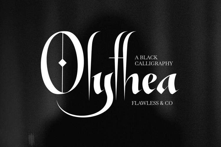 Preview of OLYTHEA Font