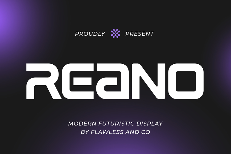 Preview of REANO Font