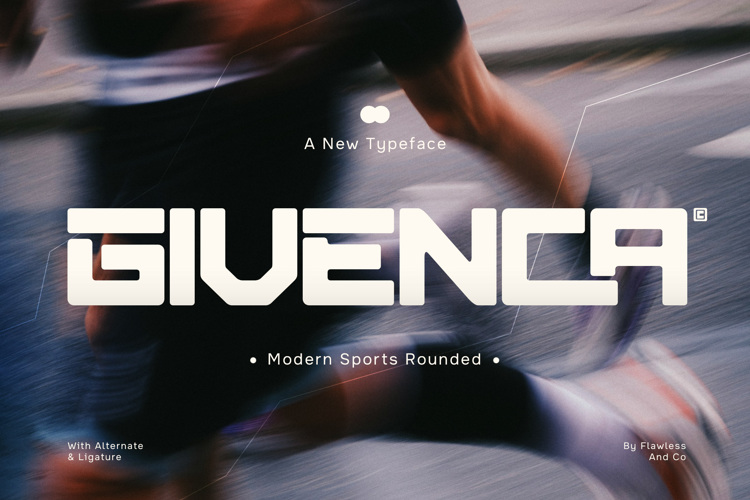 Preview of GIVENCA Font