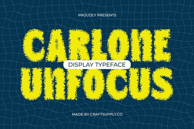 Carlone Unfocus Font