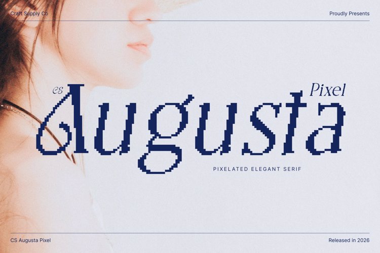 Preview of CS Augusta Pixel Font