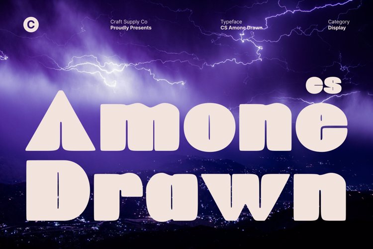 Preview of CS Amone Drawn Font
