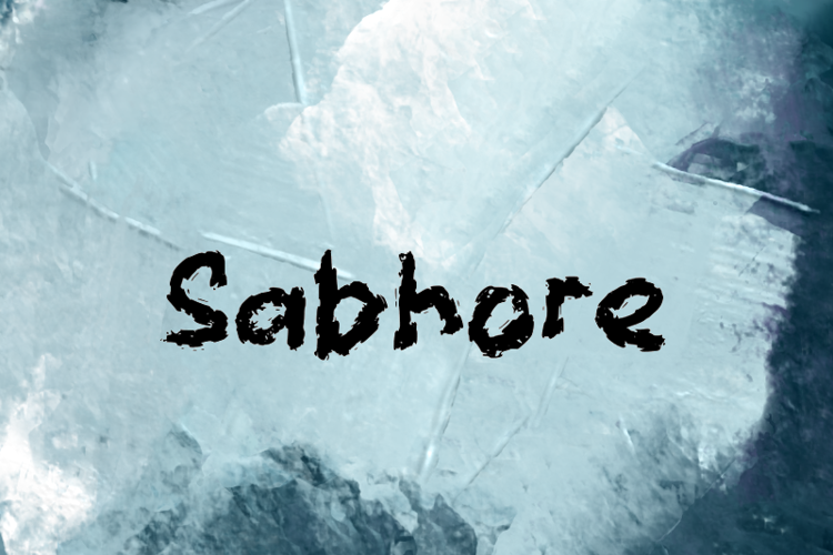 s Sabhore Font