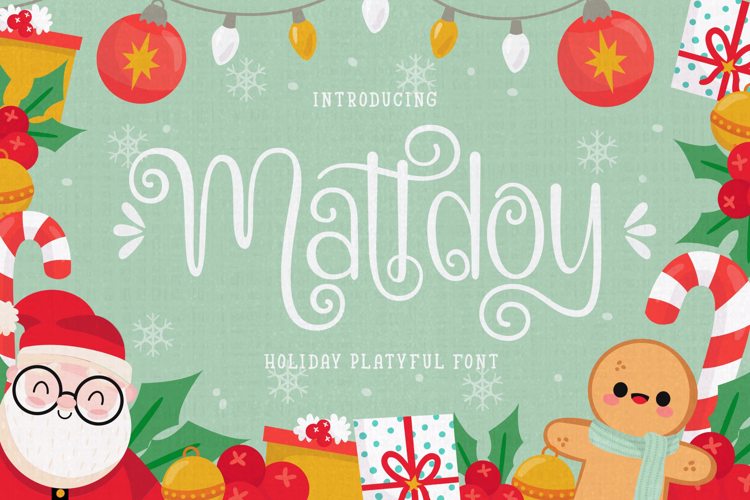 Mattdoy Font