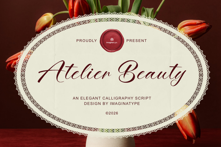 Preview of Atelier Beauty - Non Commercial Font