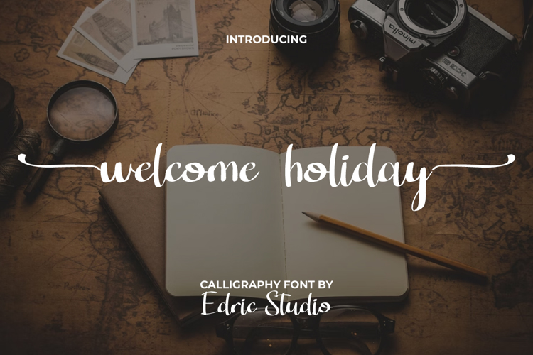 Welcome Holiday Font