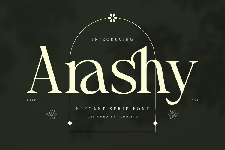 Preview of Arashy Font