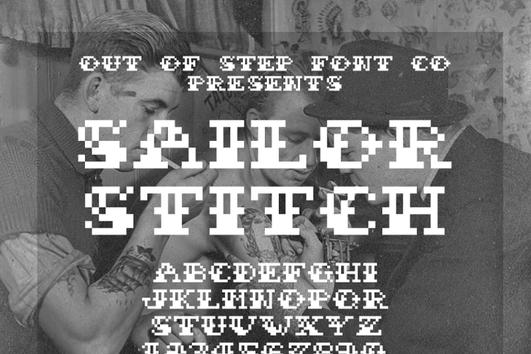 Sailor Stitch Font