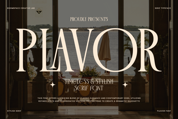 Preview of Plavor Font