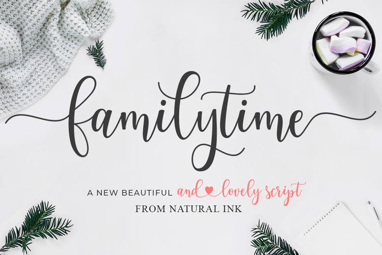 Family Time Font