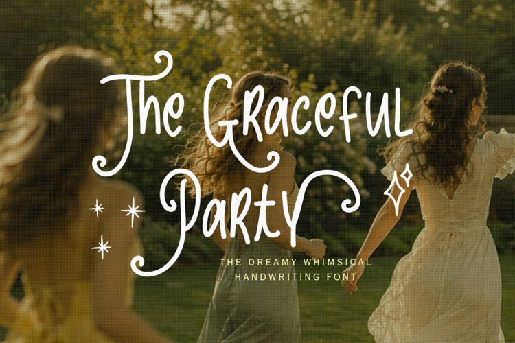 Preview of The Grateful Party Font