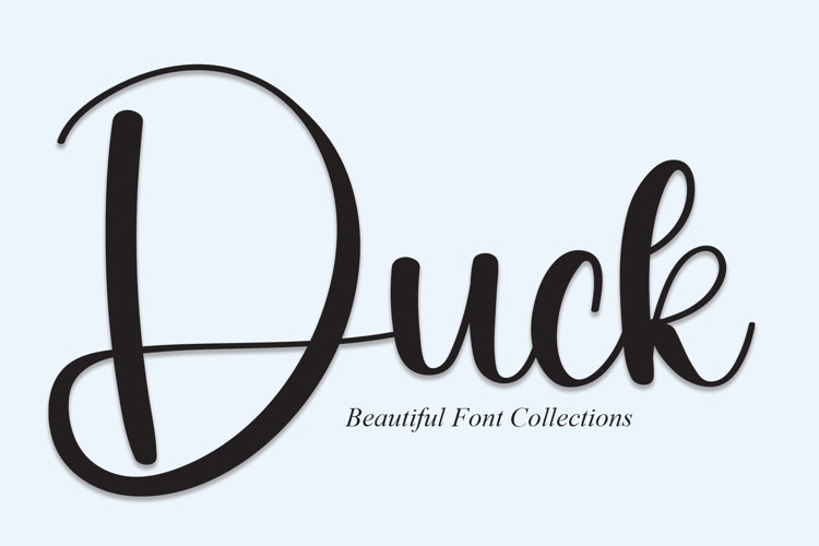 Duck Font
