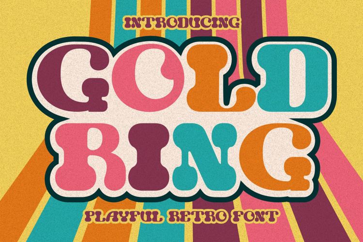 The Gold Ring Font