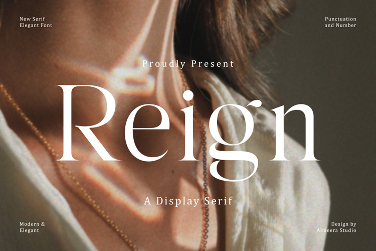 Preview of Reign Font