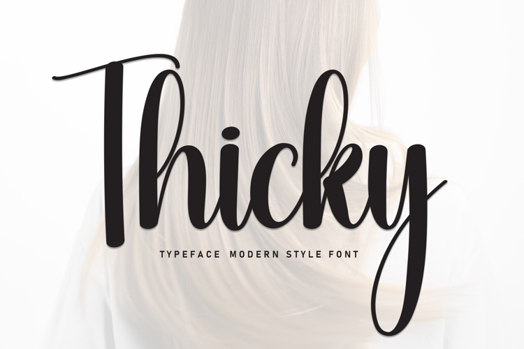 Thicky Font