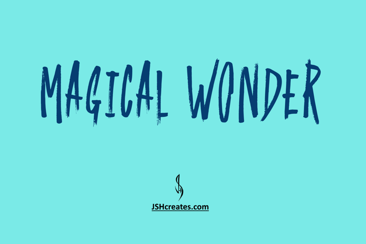 Magical Wonder Font