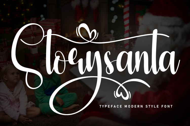 Preview of Storysanta Font