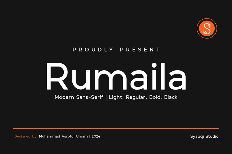 Preview of Rumaila Font