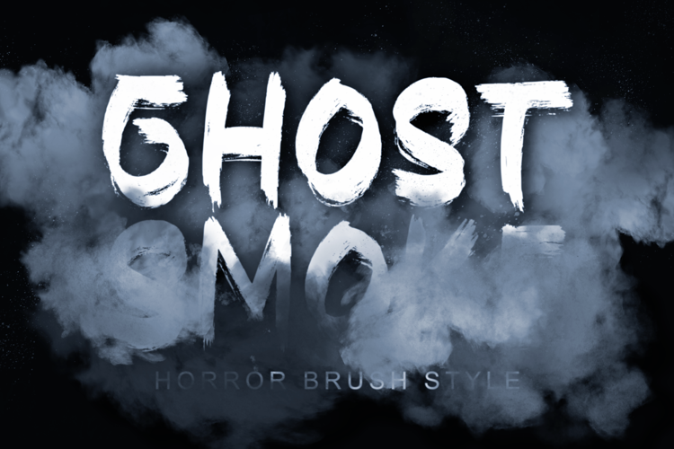 Ghost Smoke Font