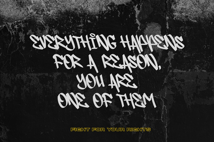 Preview of Darksht Font