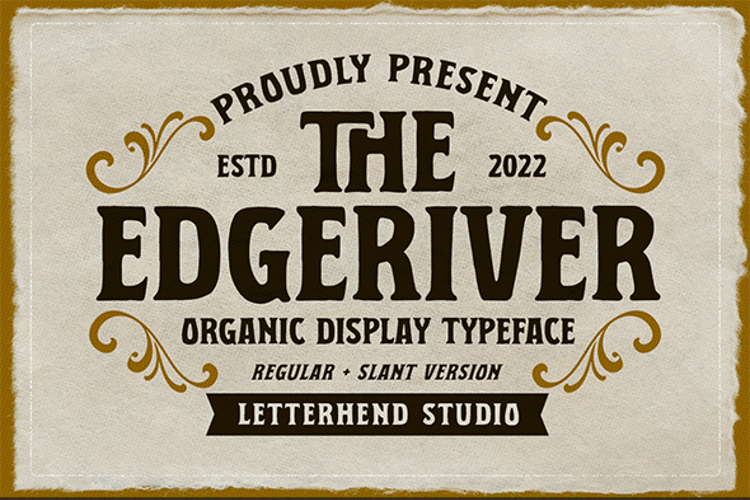 Edgeriver Font