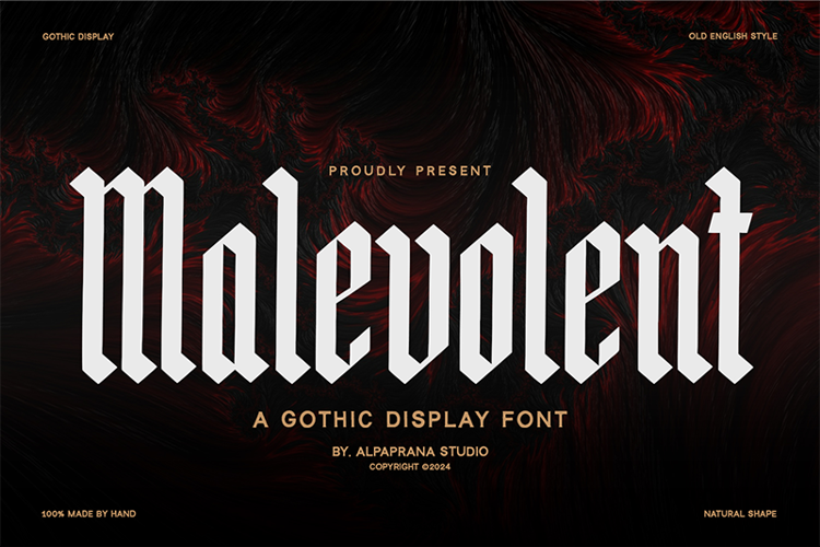 Malevolent Font