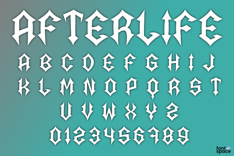 Afterlife Font