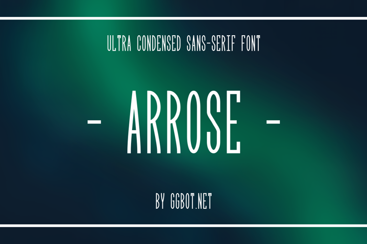 ARROSE Font