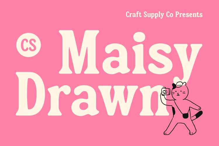 Preview of CS Maisy Drawn Font